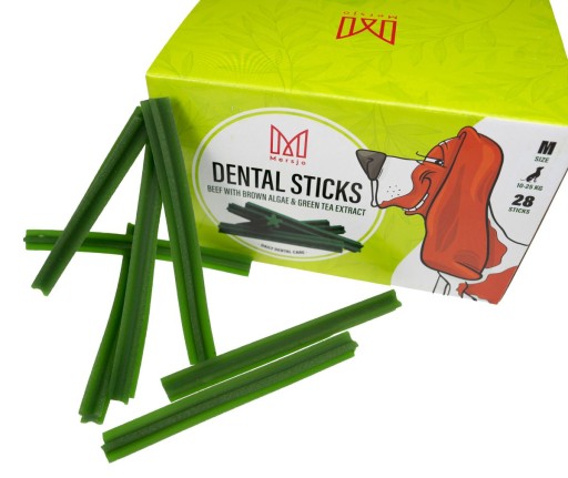 DENTÁLNY POKLAD PRE PSOV DENTÁLNA SNACK - HOVÄDZIE M 28 ks