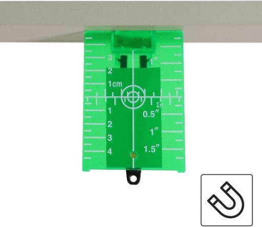PLYTÝ LASEROVÝ ZAMERACÍ ŠTÍT PRE HORIZONTÁLNY LASER