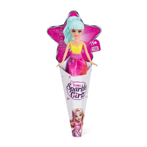 ZURU Sparkle Girlz mini-kužeľová bábika/24 10047 07889