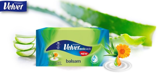 Zamatové univerzálne obrúsky Balsam
