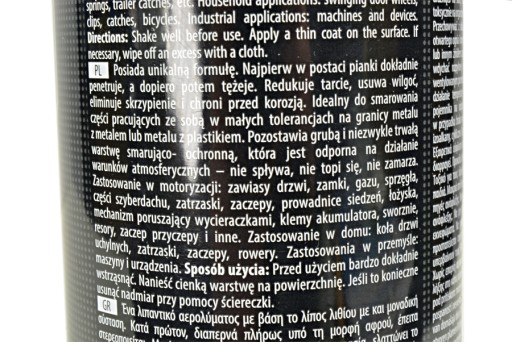 K2 BIELY LÍTIOVÝ MUK S PTFE TEFLÓNOM 400ML W121