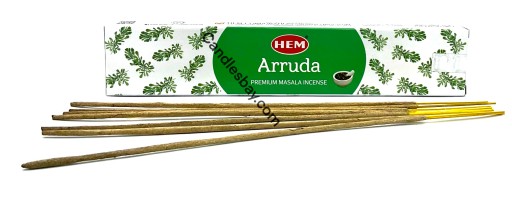 Prírodné ARRUDA peľové vonné tyčinky 15g HEM