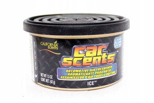 CALIFORNIA CAR Scents PÁNSKE ĽADOVÉ VÔŇA DO AUTA DO AUTA