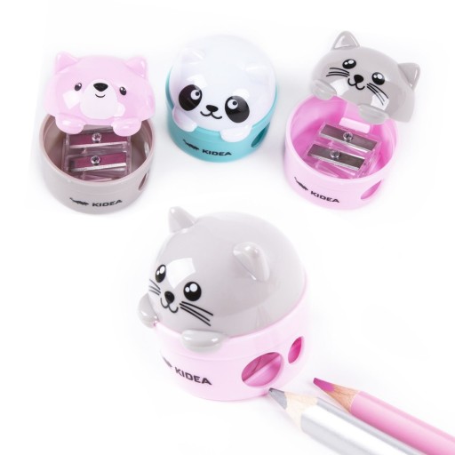 3x DVOJITÁ BRÚSKA ZVIERATÁ Mačiatko, Medvedík Panda