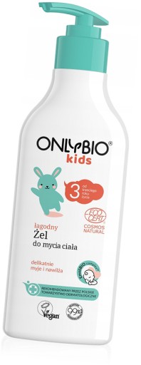 ONLYBIO KIDS PRÍRODNÝ DEŤSKÝ TELOVÝ UMÝVACÍ GÉL