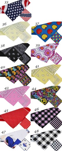 BANDANA Bavlnená šatka BANDAMA Bandana