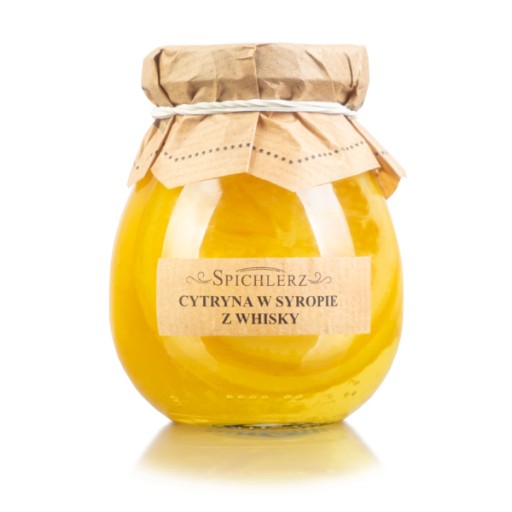 CITRÓN VO WHISKY SIRUP ~ 260 g ~ darčeková dóza