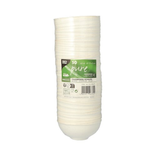 Fingerfood miska z cukrovej trstiny 65 ml