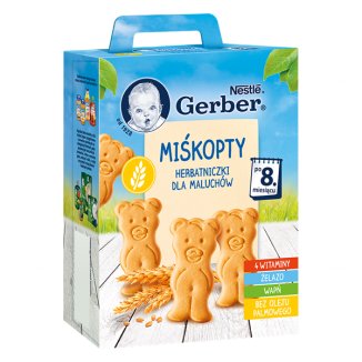 Gerber Miśkopty sušienky 8m+ 180g