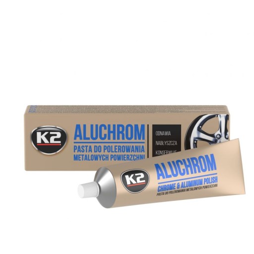 Leštiaca pasta na ráfiky Aluminium Chrome K2 ALUCHROM