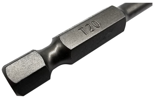 TX20 SKRUTKOVACIE HROTY BIT 50mm STAR TORX TORSION COBIT 1ks