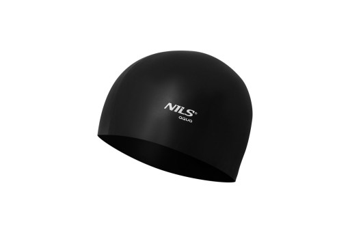 SILIKÓNOVÁ ČIAPKA BK01 BLK /NILS AQUA