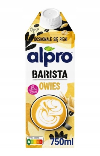 ALPRO BARISTA OATABLE Rastlinný nápoj do kávy - Barmanské mlieko - 750ml
