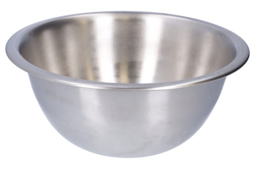 Veľká oceľová kuchynská kovová misa, priemer 24 cm