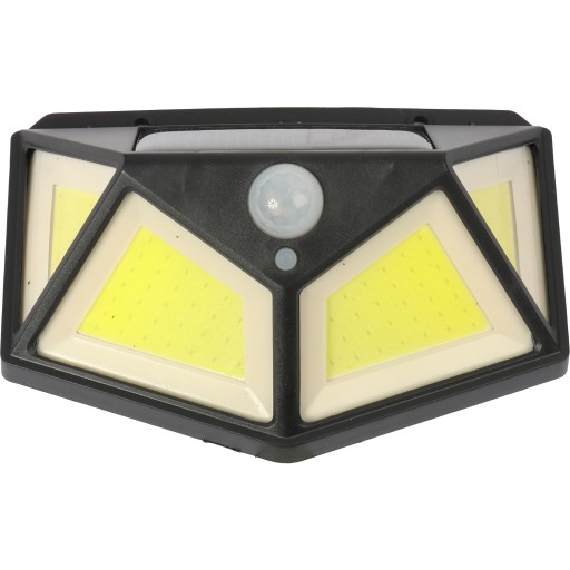 SOLÁRNA LAMPA S SNÍMAČOM POHYBU A SÚMRAK 2000 LUMENS silná lampa