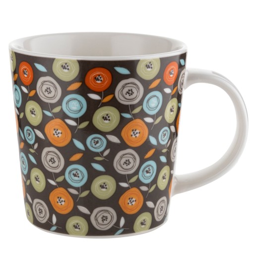 FLORINA FUNNY PORCELÁNOVÝ HRNČEK 400 ML MIX