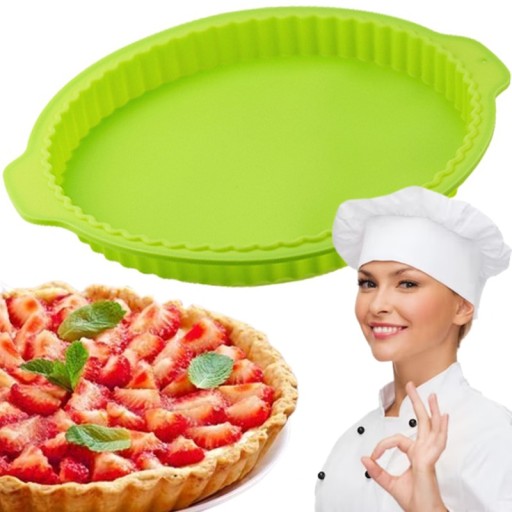 KRÚHLA SILIKÓNOVÁ FORMOVAČKA NA TORTY FORMOVAČKA NA TORTY 26 cm