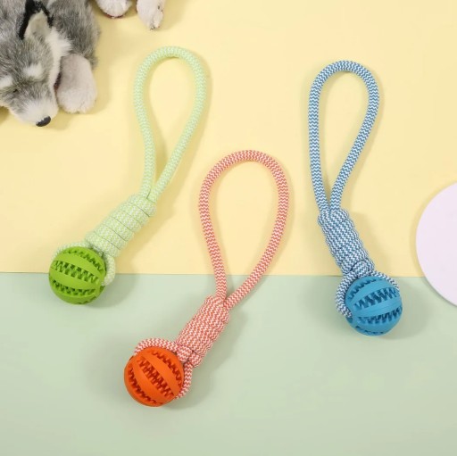 Hračka pre psov Tug Rope Rope Kong Hryzátko na aportovanie pamlskov