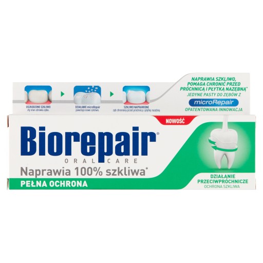 Biorepair Full Protection, zubná pasta, 75 ml