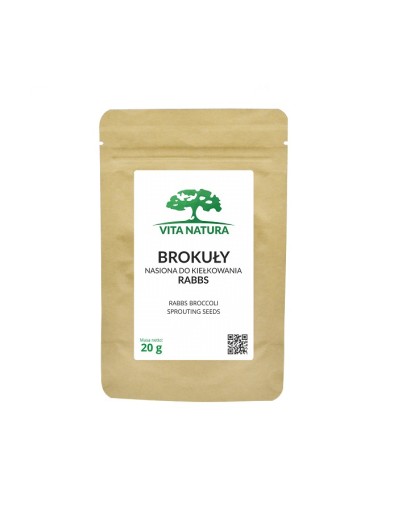 BROKOLICOVÉ SEMIENKA KRÁLIEK NA KLÍČENIE 20G VITA NATURA