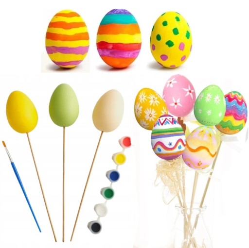 VEĽKONOČNÉ VAJCIA NA MAĽOVANIE na vrchol Easter Eggs