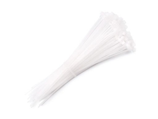 KABELOVÉ VIAZAKY KABELOVÉ VIAZAČKY BIELE 3x150mm 100KS