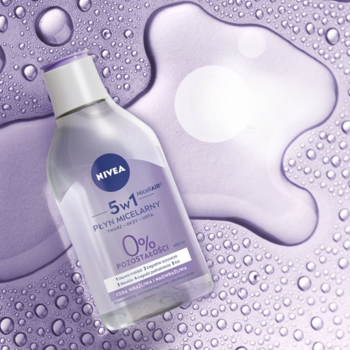 NIVEA MicellAir micelárna tekutina na odličovanie citlivej pleti 400 ml