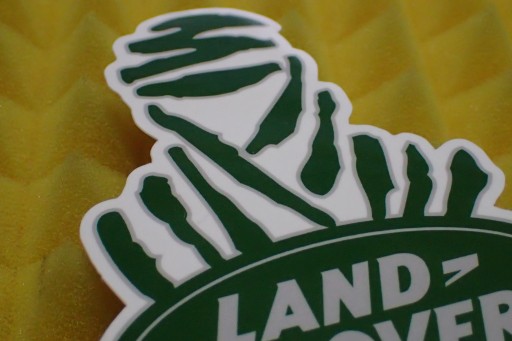 NÁLEPKA LAND ROVER DAKAR NÁLEPKA 8 x 10,4 cm