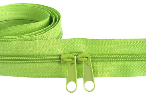 Špirálová páska na zips 5 mm zips na meter LIMON 1 meter + 2 zipsy