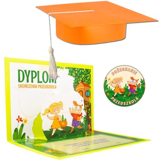 DIEVČA, diplom o ukončení materskej školy a PIN