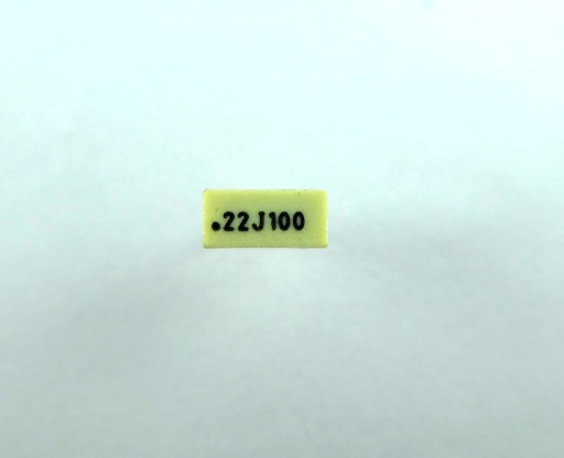 Fólia 220nF 5% 100V DC 100 ks