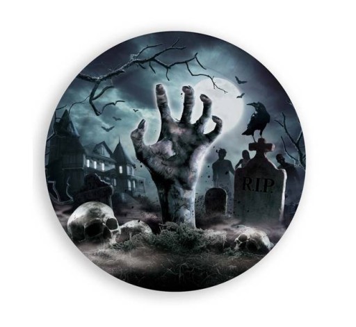 TANIERE TMAVÝ CINTORÍN HALLOWEEN 6KS 23 CM