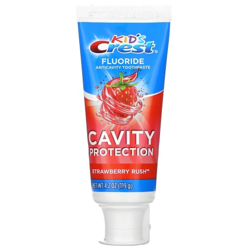 Kid's Cavity Strawberry Rush Crest detská zubná pasta 119 g