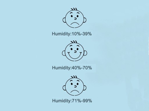 METEOSTANICA DIGITÁLNY IZBOVÝ TEPLOMER HYGROMETER