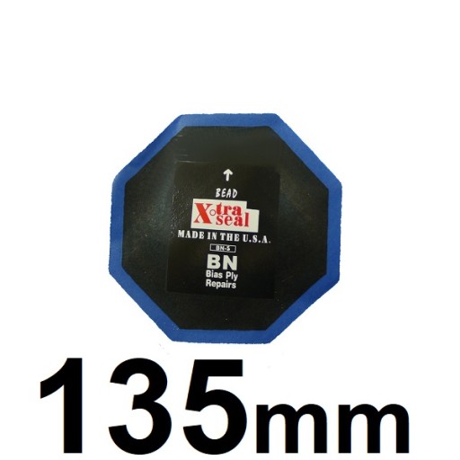 Opravná vložka záplata pneumatiky BN5 EURO diagonálna vulkanizácia 135mm