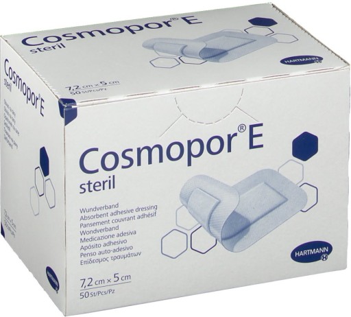 HARTMANN - Cosmopor E - 7,2 x 5 cm - 50 ks.