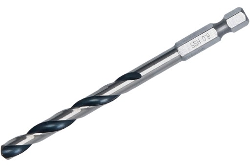 6-bodový vrták do kovu 6,0 mm HSS POINTTEQ BOSCH