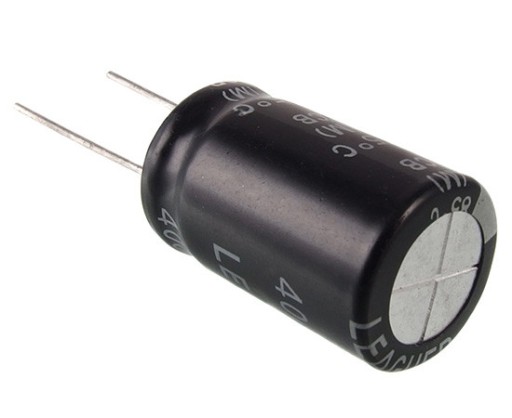 KONDENZÁTOR 47uF-400V/16X27/105C LEAGUER
