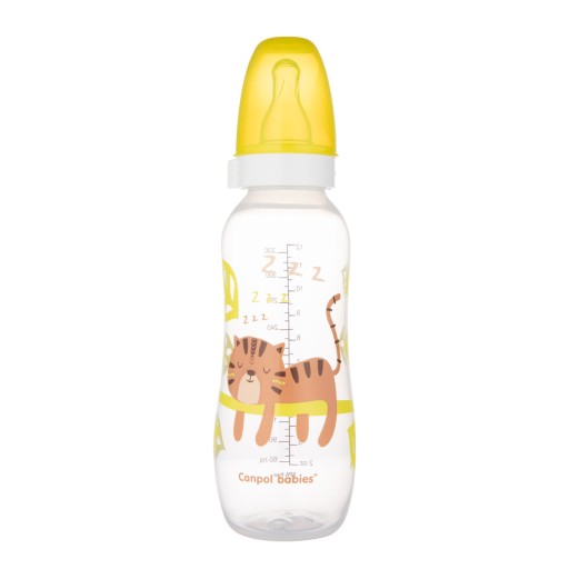 CANPOL SADA FĽAŠI S ÚZKÝM OTVOROM 330ml 12m+