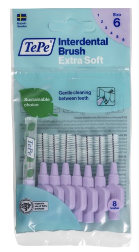 TePe ExtraSoft medzizubné kefky 1,1 mm 8 ks