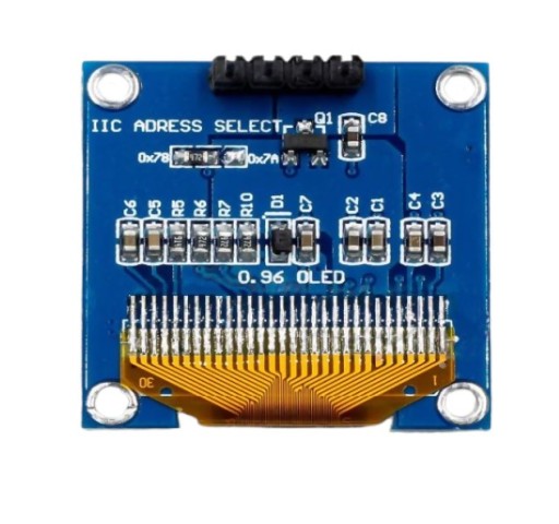 271 OLED displej 0,96 SSD1306 Arduino I2C