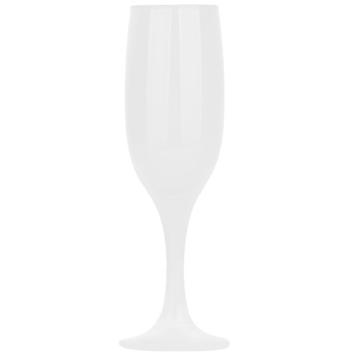 Biely pohár na šampanské 150 ml