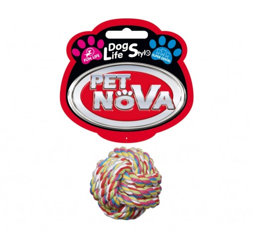 Pet Nova loptička na hračky pre psa 5 cm 878