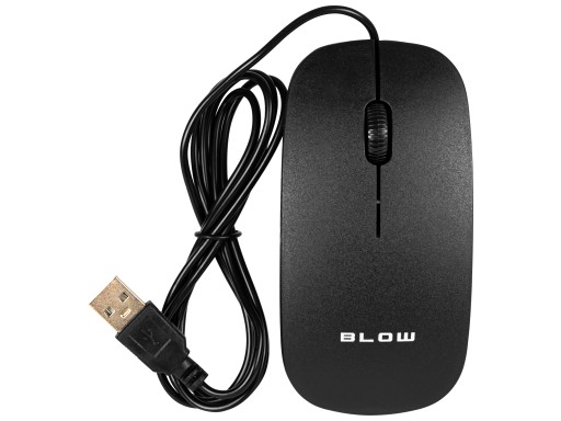 MYŠ OPTICKÁ HERNÁ MYŠ TENKÝ KÁBEL USB TICHÝ PRE LAPTOP