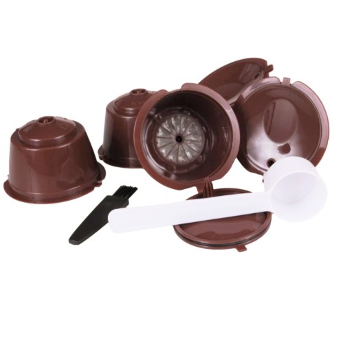 5x OPÄTOVNE POUŽITEĽNÉ KÁVOVÉ KAPSULY DOLCE GUSTO