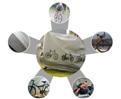 PEVNÝ KRYT NA BICYKEL, SKÚTER, MOTOR, ANTIKORÓZNY, VODEODOLNÝ, XL