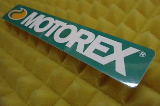 NÁLEPKA MOTOREX KTM NÁLEPKA 18,2 x 3 cm
