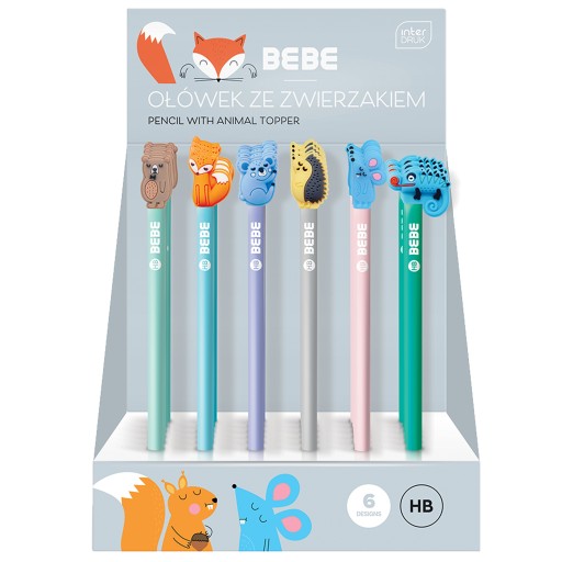 HB CERUHA SO ZVIERATKOM BEBE INTERDRUK MIX 1 ks.