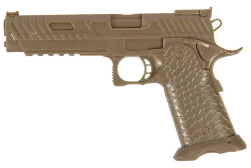 VELCRO PATCH COLT 1911 COYOTE GUN