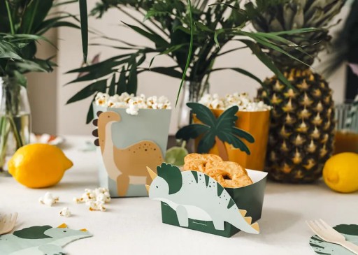Občerstvenia pre dinosaurov - PartyDeco - 6 ks.